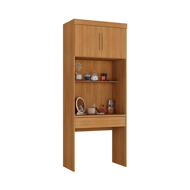 ESCRITORIO CON ESTANTE 2 PUERTAS 1 CAJON HOGA SMART CANELA - 2