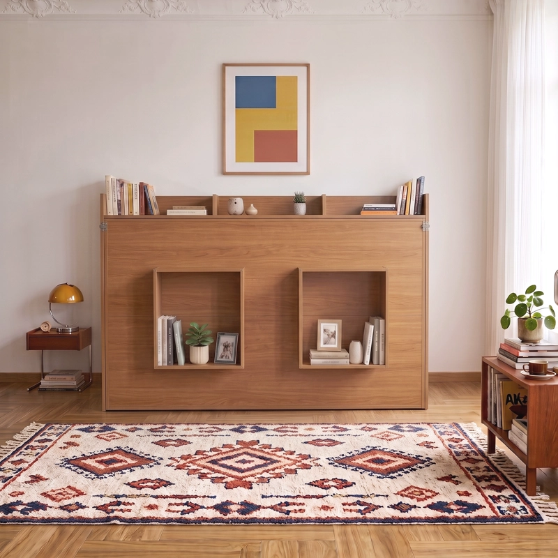 CAMA PLEGABLE HORIZONTAL 1 PZA HOGA DUBAI MIEL - 2
