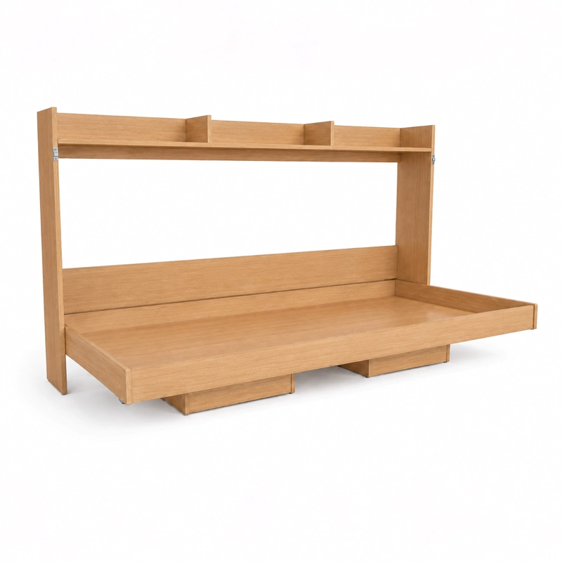 CAMA PLEGABLE HORIZONTAL 1 PZA HOGA DUBAI MIEL - 3