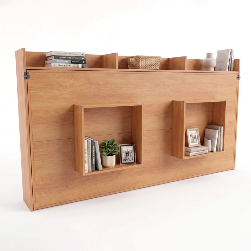 CAMA PLEGABLE HORIZONTAL 1 PZA HOGA DUBAI MIEL - 8