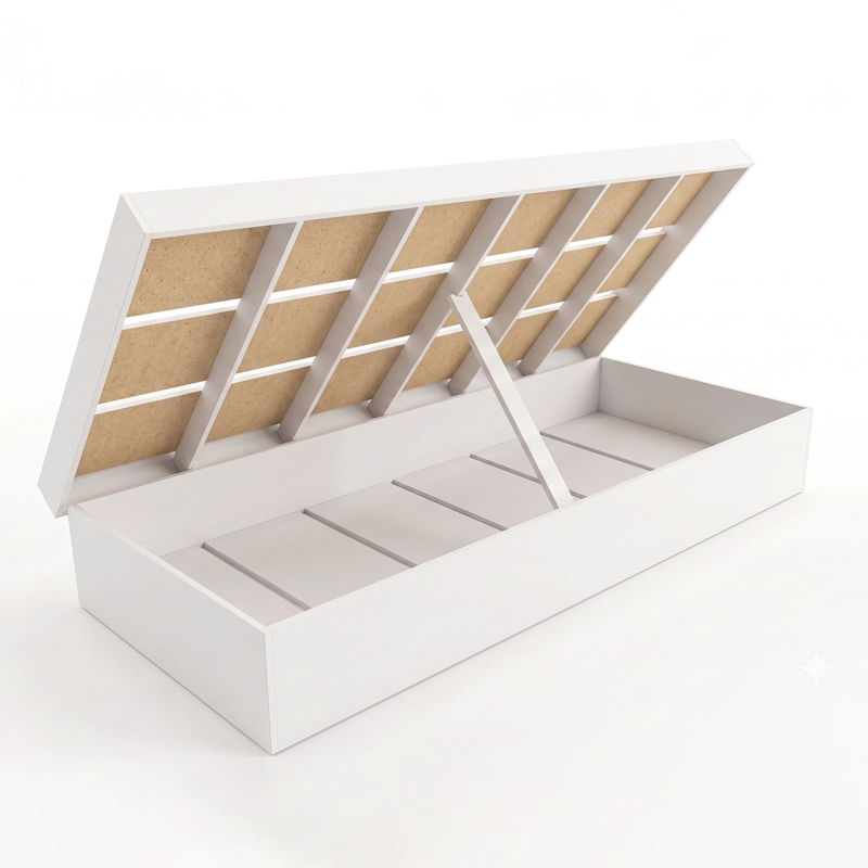 CAMA BOXET 1 PZA HOGA NEW YORK BLANCO - 4