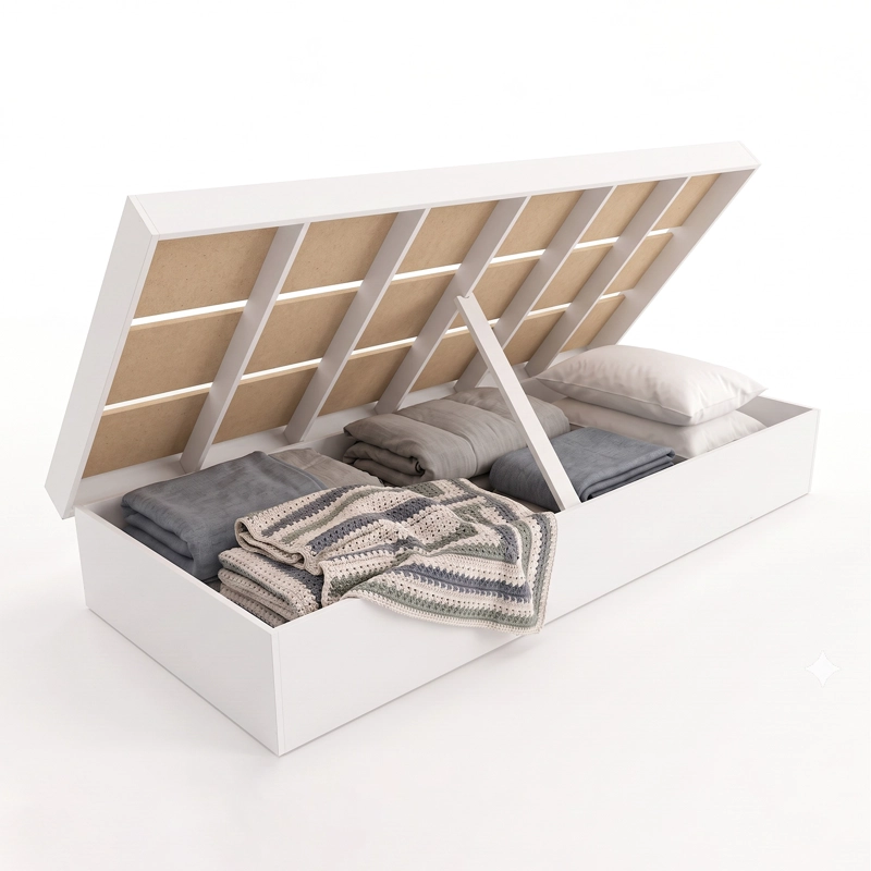 CAMA BOXET 1 PZA HOGA NEW YORK BLANCO - 8