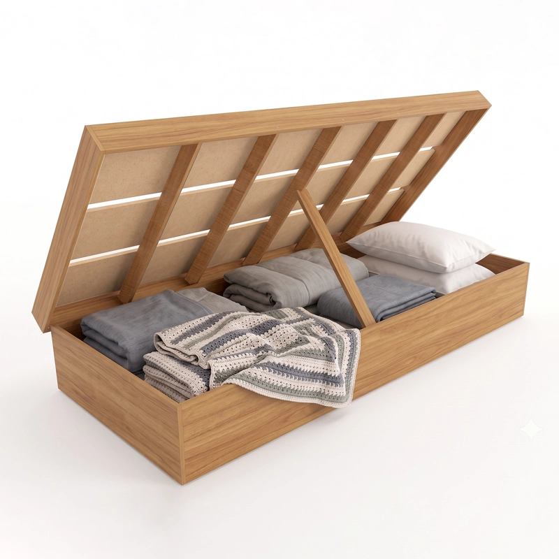 CAMA BOXET 1 PZA HOGA NEW YORK MIEL - 8