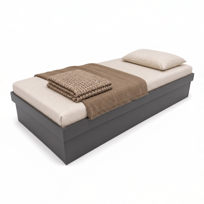CAMA BOXET 1 PZA HOGA NEW YORK GRAFITO - 7
