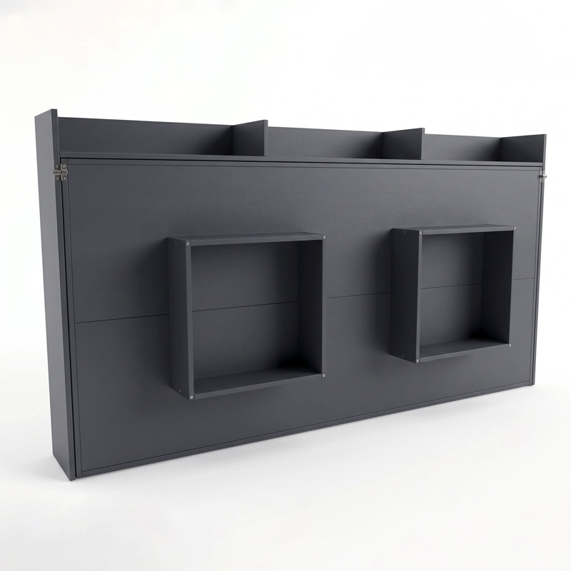 CAMA PLEGABLE HORIZONTAL 1 PZA HOGA DUBAI GRAFITO - 4