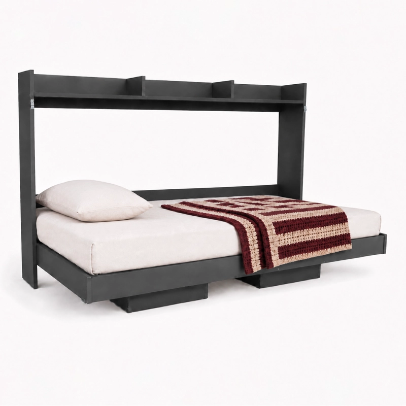 CAMA PLEGABLE HORIZONTAL 1 PZA HOGA DUBAI GRAFITO - 7
