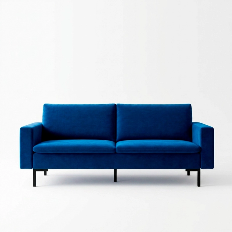 SOFA CAMA HOGA PLEASURE AZUL ELÉCTRICO - 3