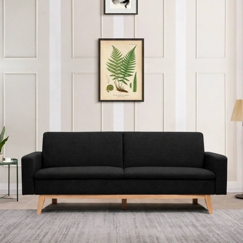 SOFA CAMA HOGA SKY NEGRO - 1