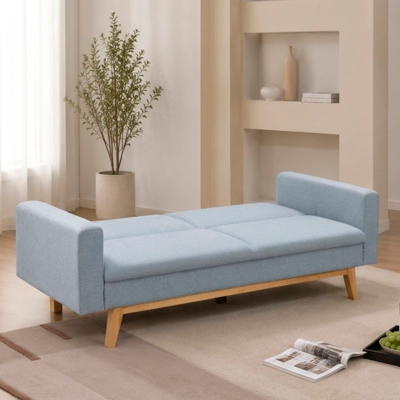 SOFA CAMA HOGA SKY CELESTE - 2