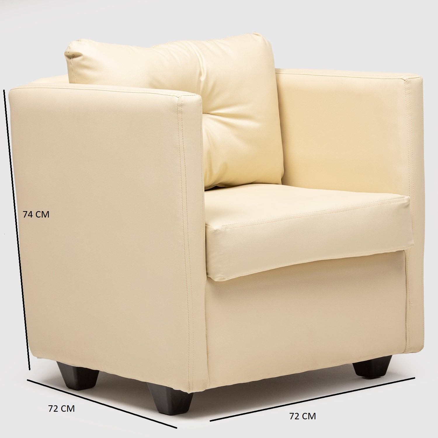 POLTRONA CABURGA BEIGE - 3