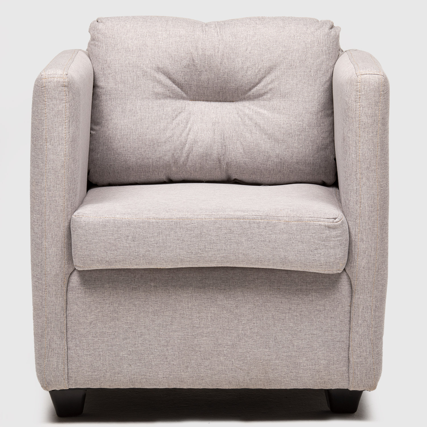 POLTRONA CABURGA TELA BEIGE - 1