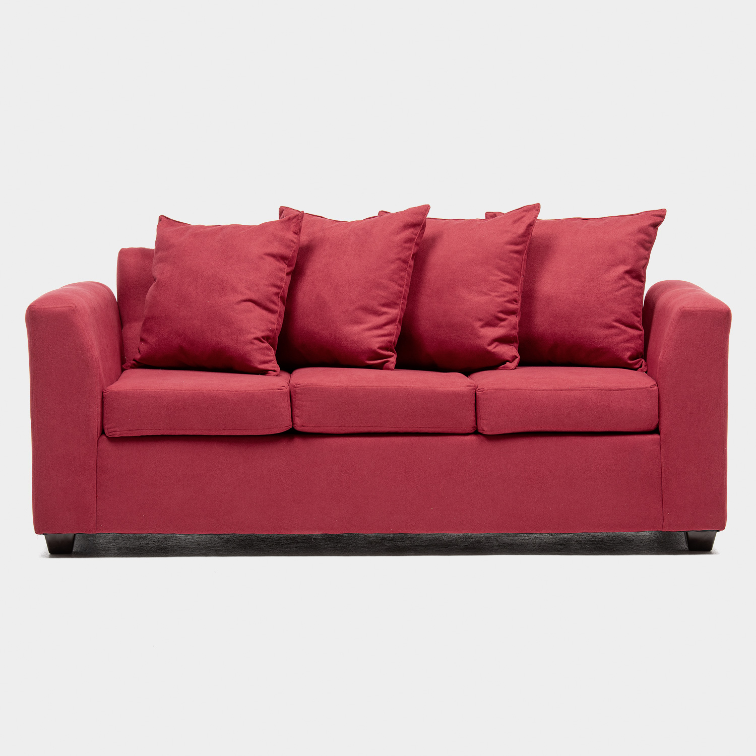 SOFA VIENA 3C ROJO - 1