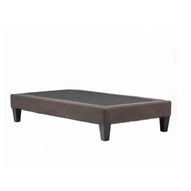 BASE CAMA MAX 1 PLAZA GRIS - 1