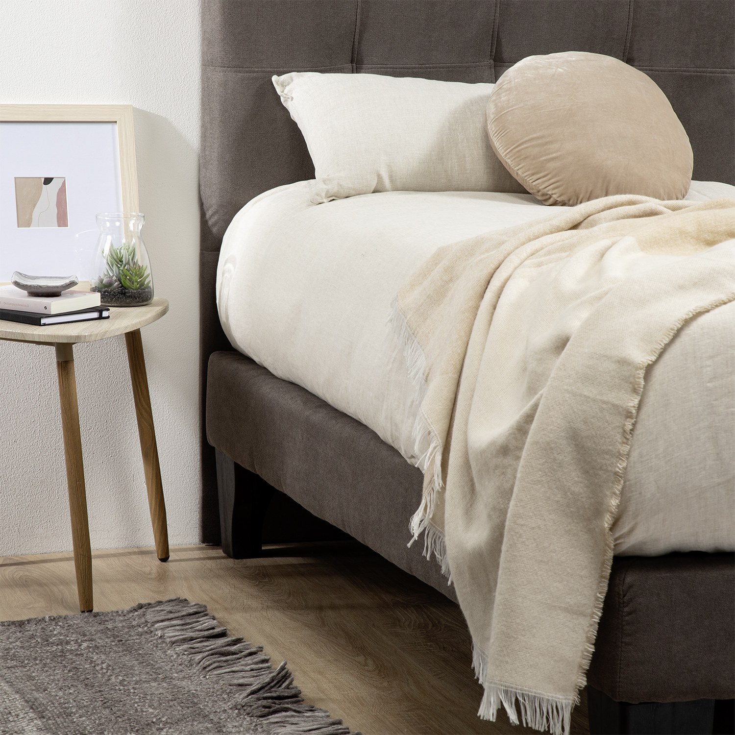 BASE CAMA MAX 1 PLAZA GRIS - 4