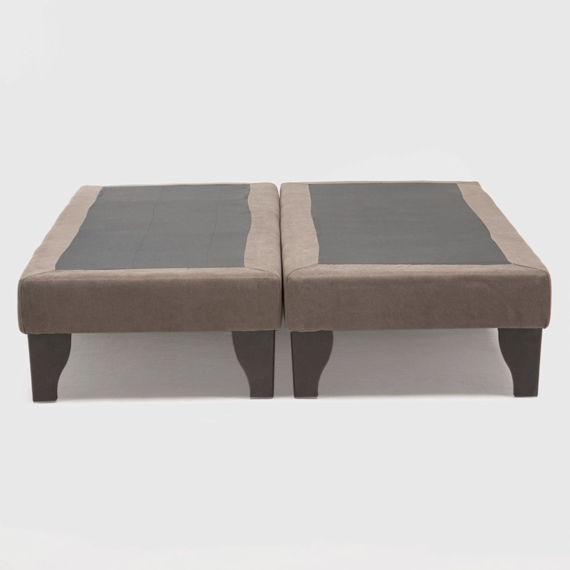 BASE CAMA MAX 2 PLAZAS GRIS - 2