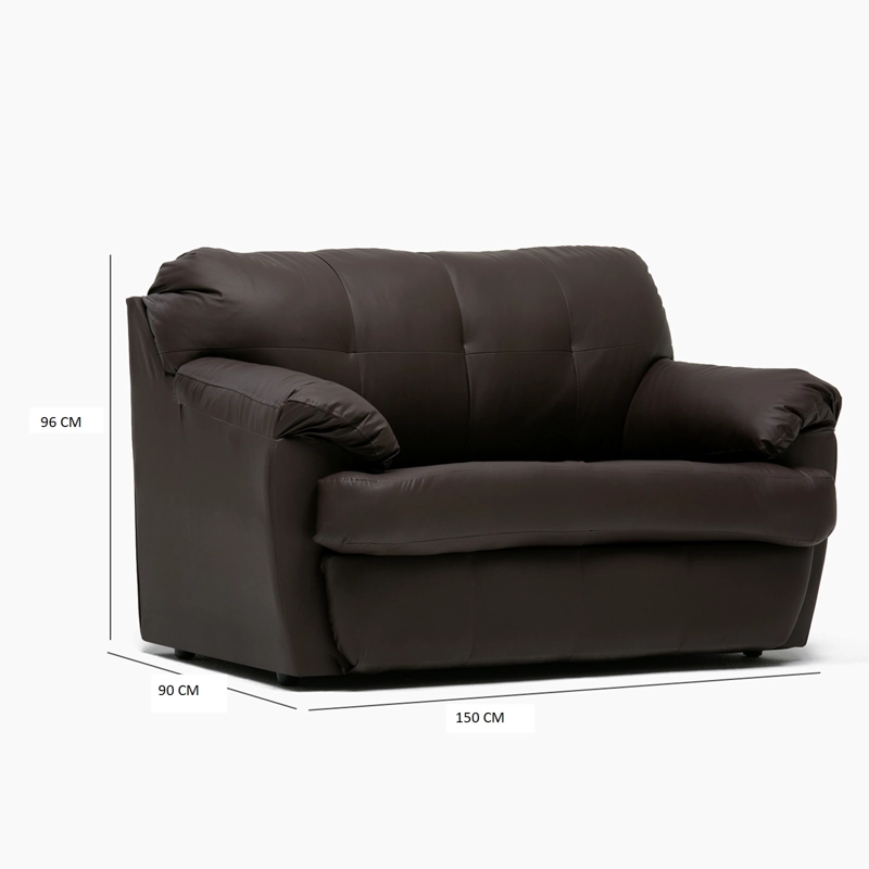 SOFA CABURGA 2CPOS CAFÉ MORO - 4
