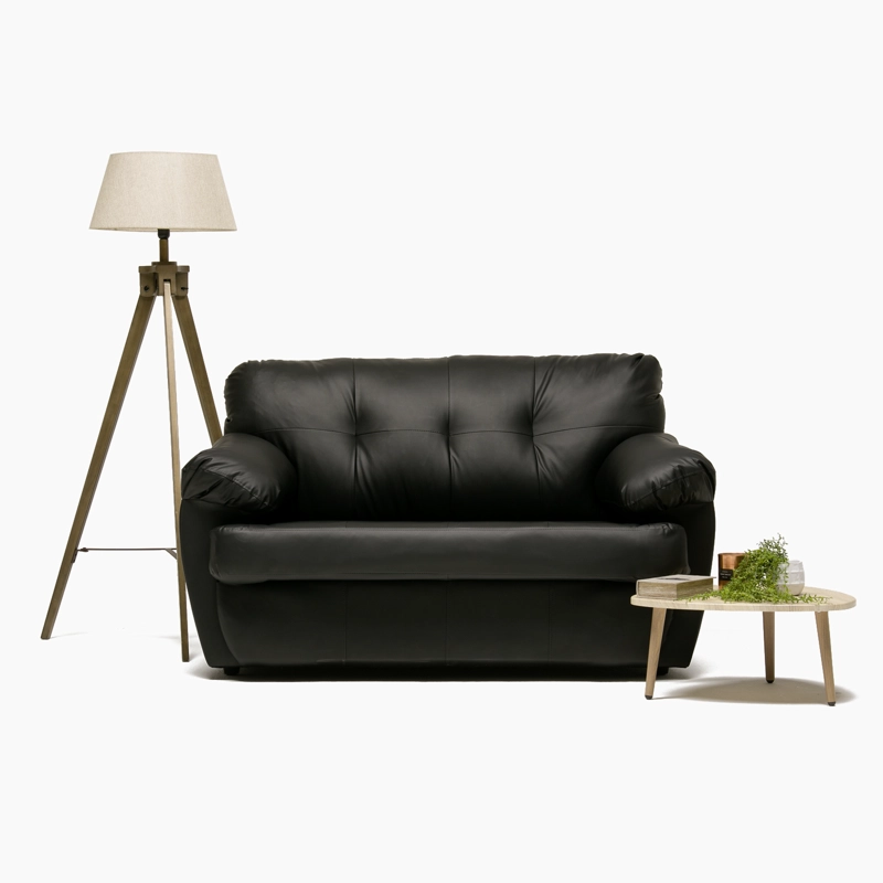 SOFA CABURGA 2CPOS NEGRO - 4