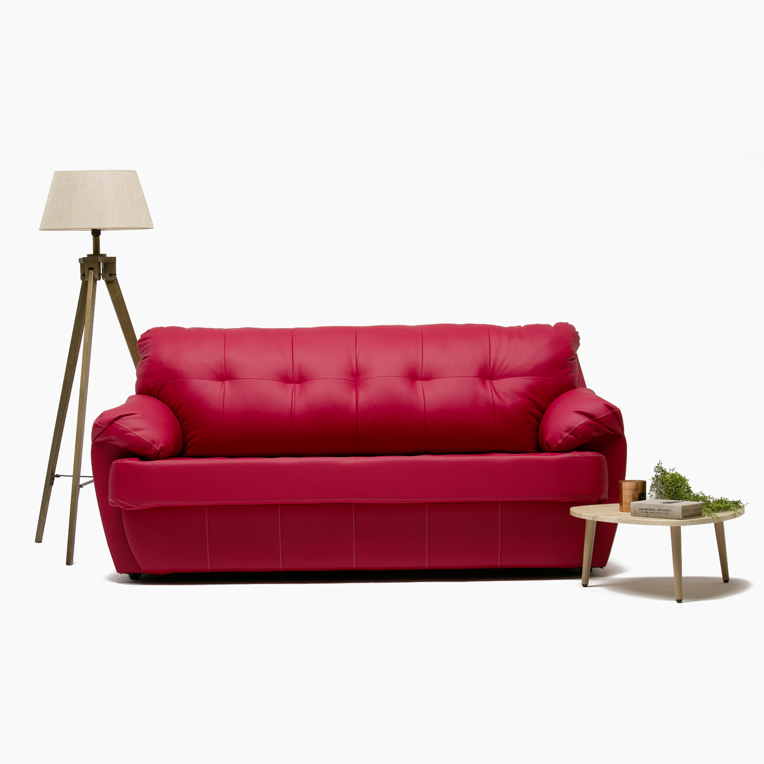 SOFA CABURGA 3CPOS ROJO - 4