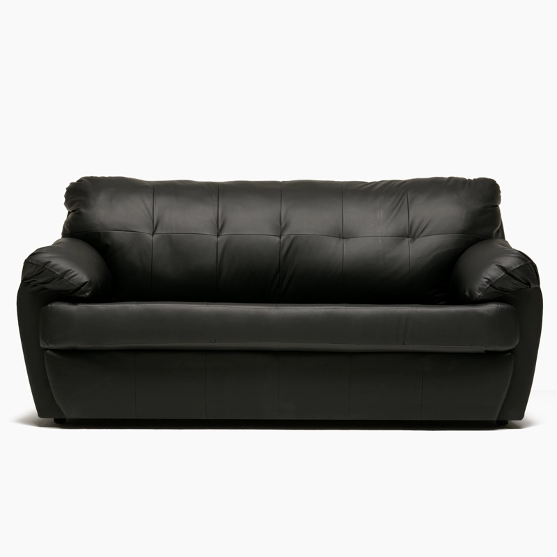 SOFA CABURGA 3CPOS NEGRO - 1