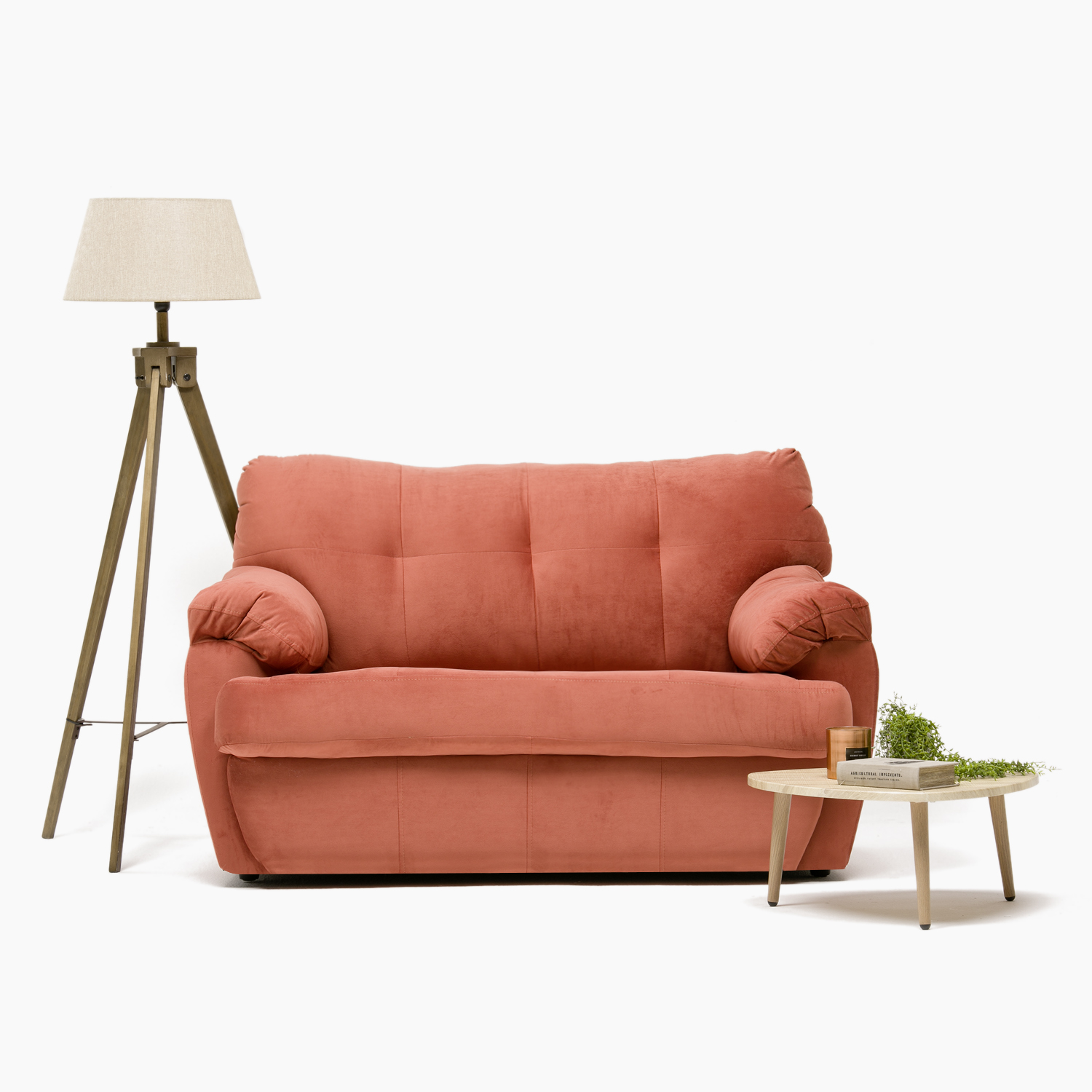 SOFA CABURGA 2CPOS TERRACOTA - 4