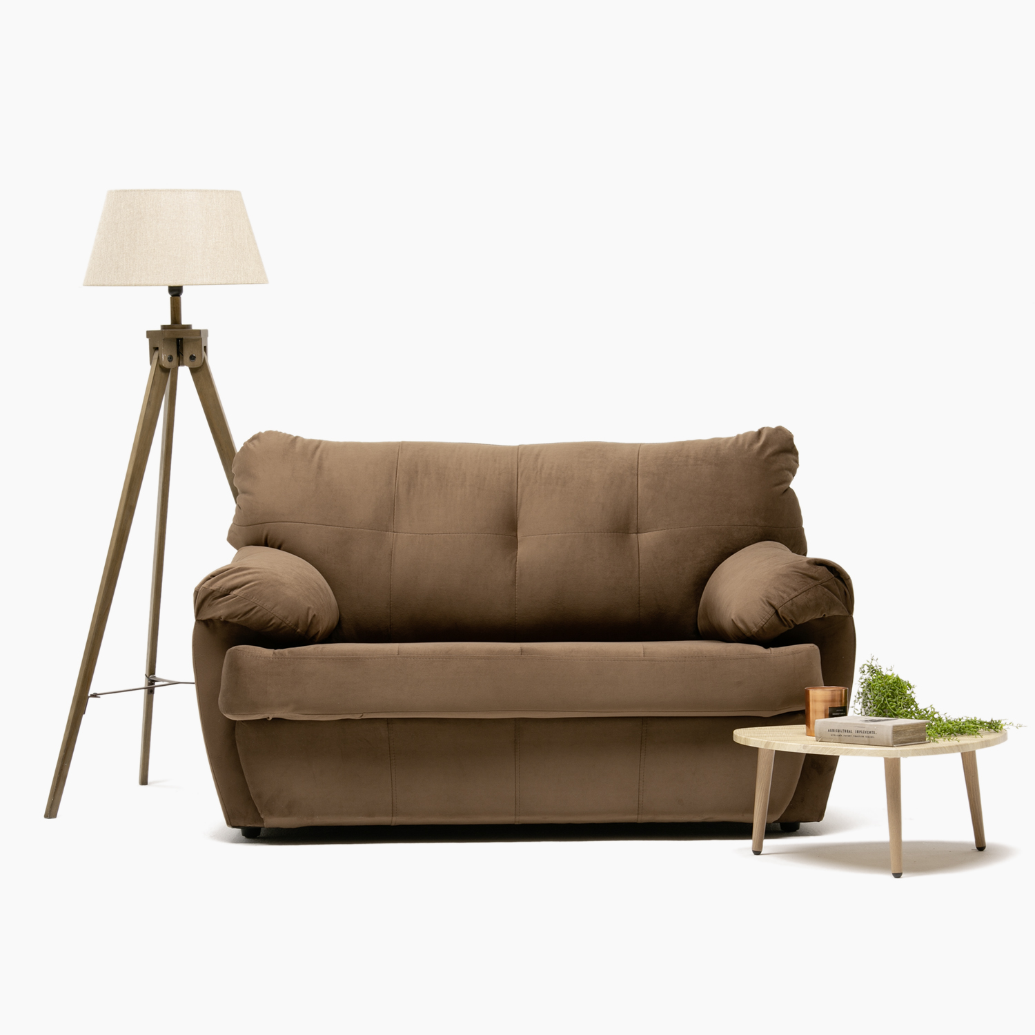 SOFA CABURGA 2CPOS CHOCOLATE - 4