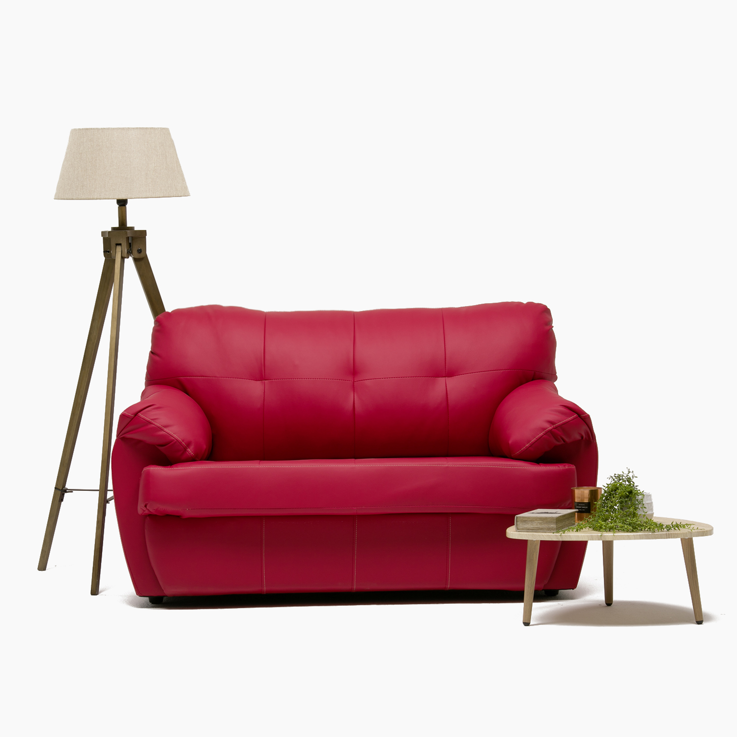 SOFA CABURGA 2CPOS ROJO - 4