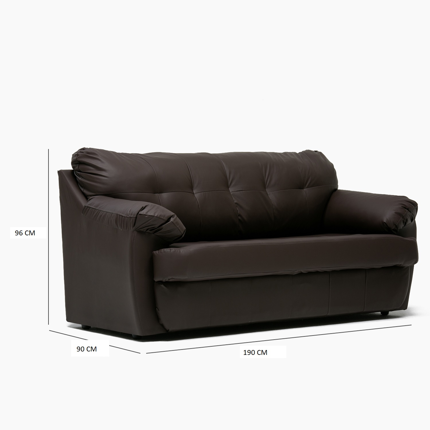 SOFA CABURGA 3CPOS CAFÉ MORO - 4