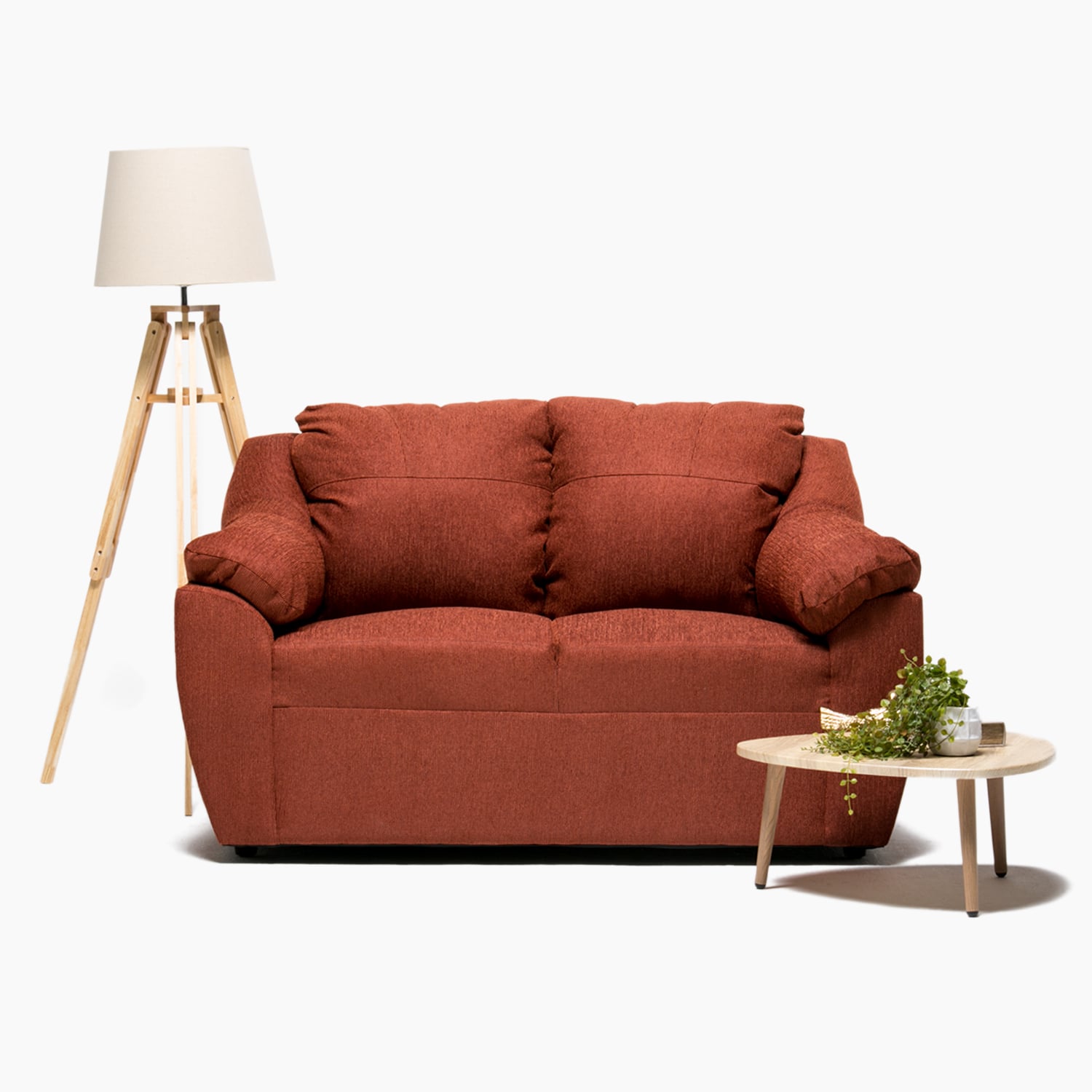 SOFA GENOVA 2CPOS TERRACOTA - 4
