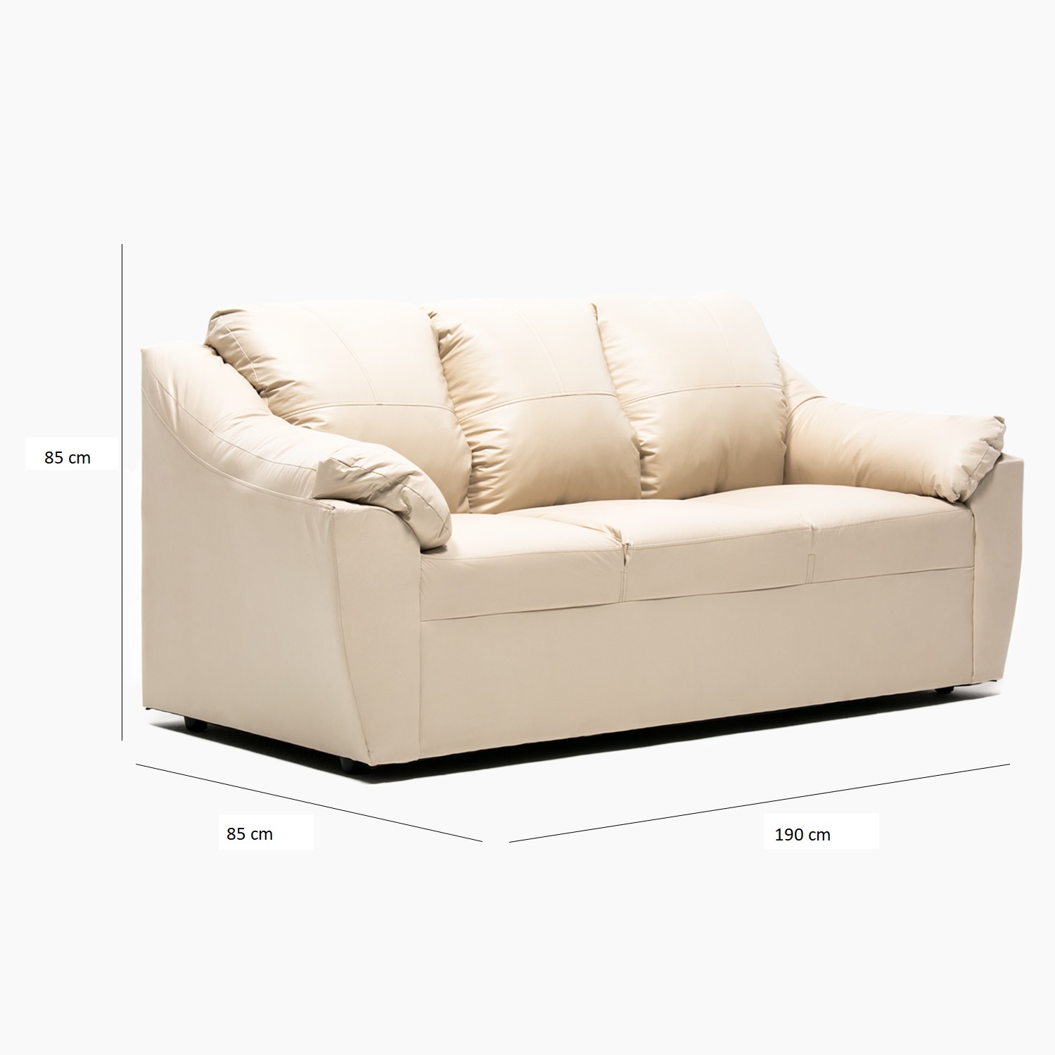SOFA GENOVA 3CPOS BEIGE - 2