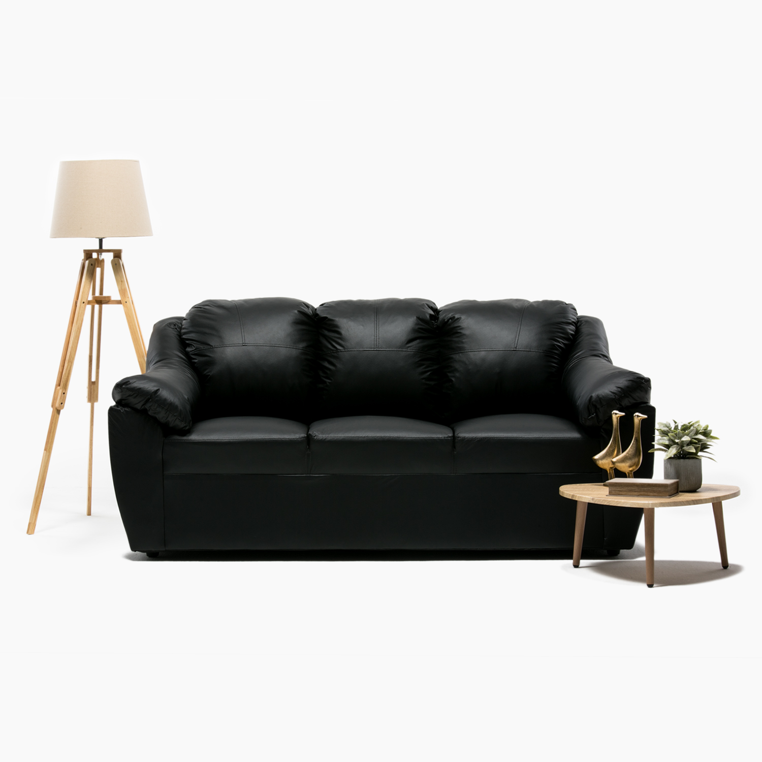SOFA GENOVA 3CPOS NEGRO - 4