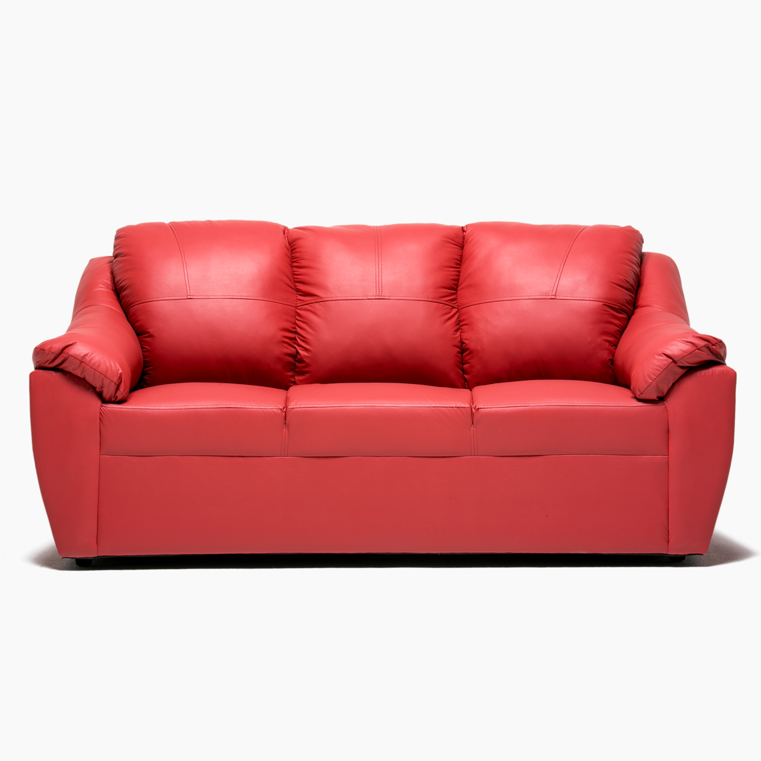SOFA GENOVA 3CPOS ROJO - 1