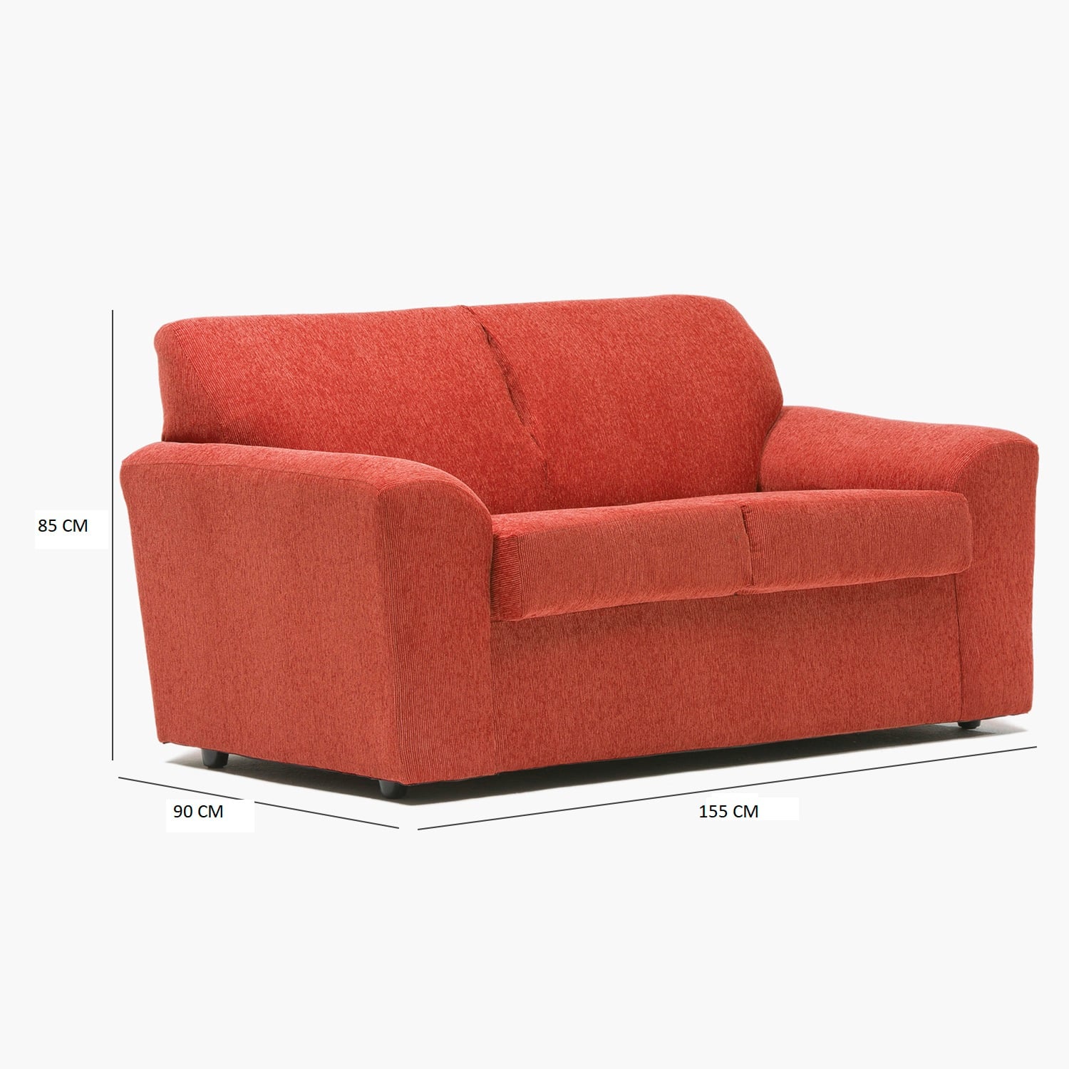 SOFA MILAN 2CPOS TERRACOTA - 4