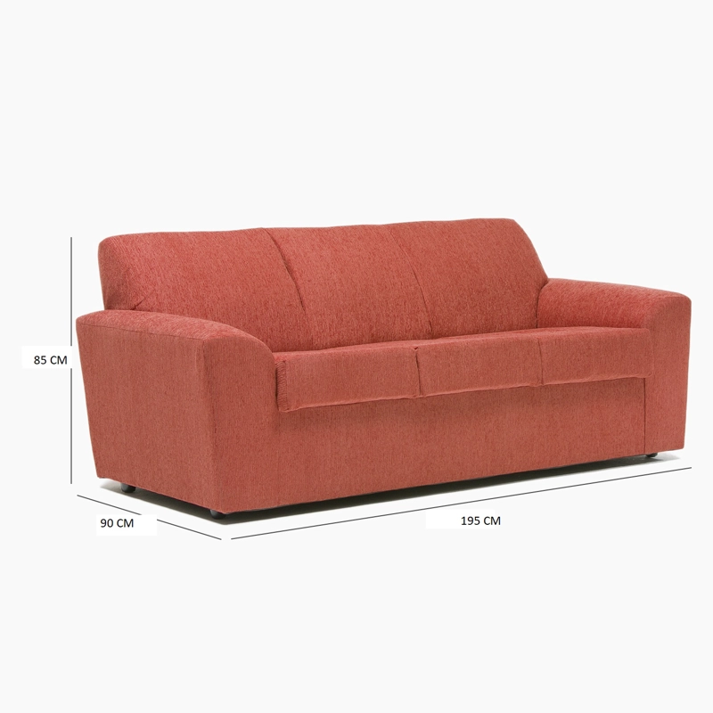SOFA MILAN 3CPOS TERRACOTA - 4
