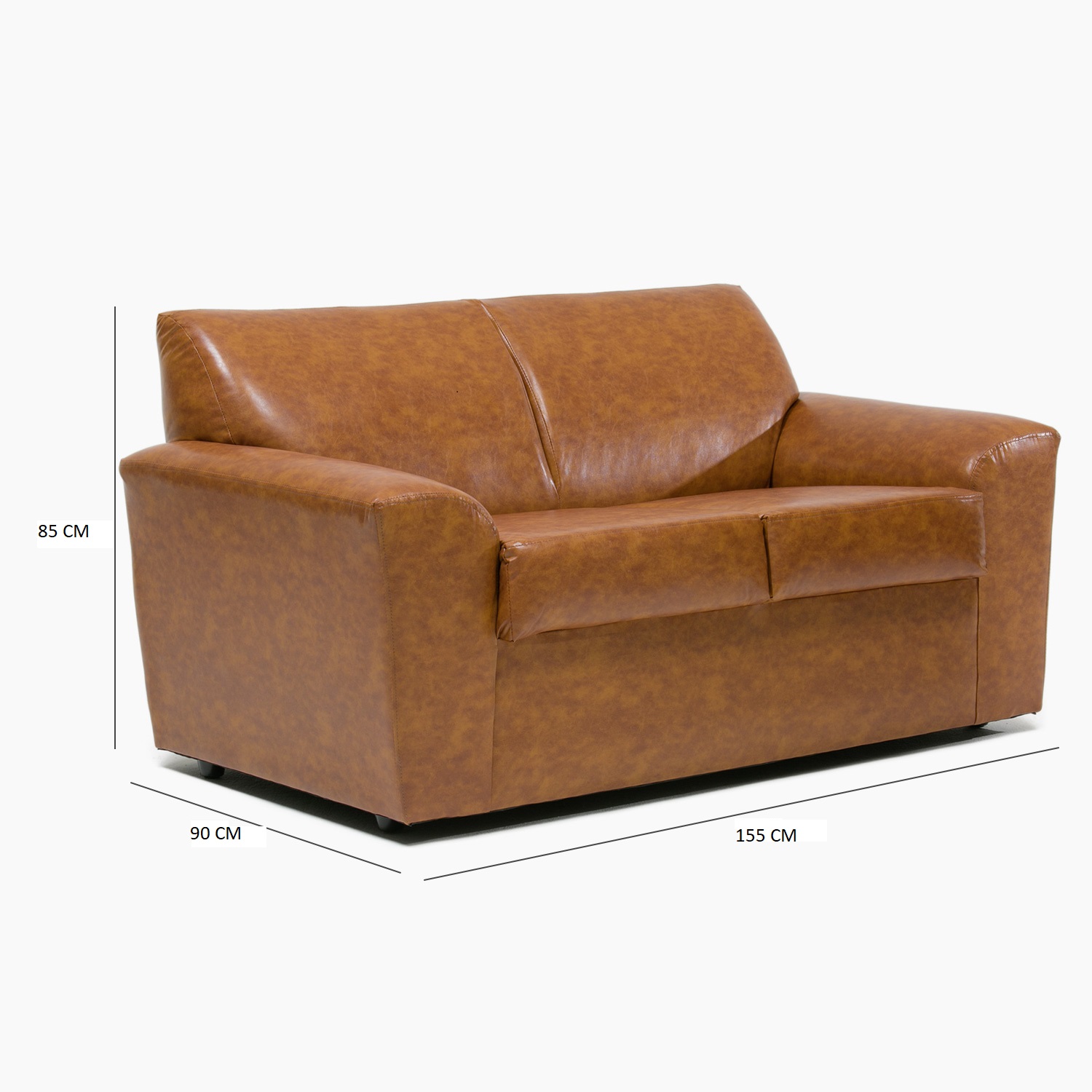 SOFA MILAN 2CPOS CARAMELO - 4