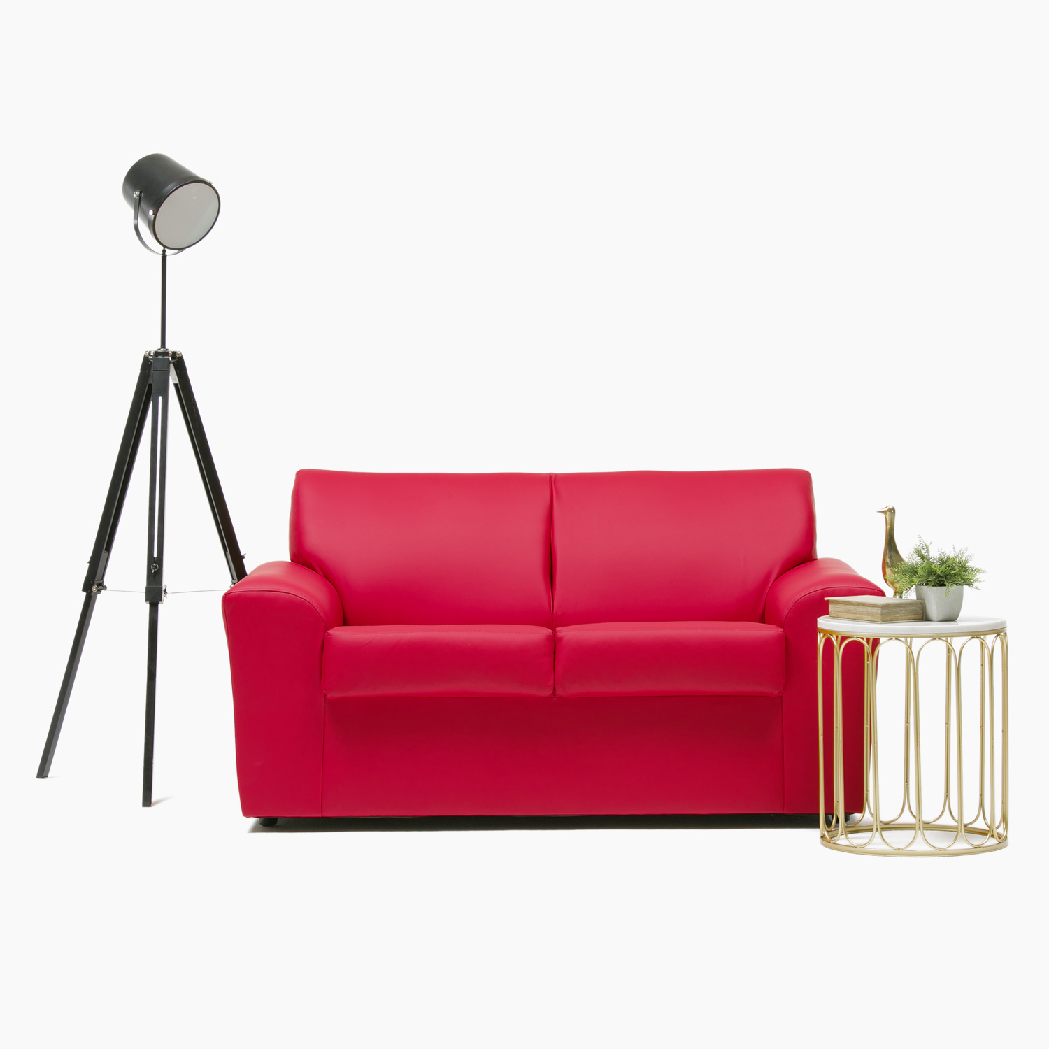 SOFA MILAN 2CPOS ROJO - 2