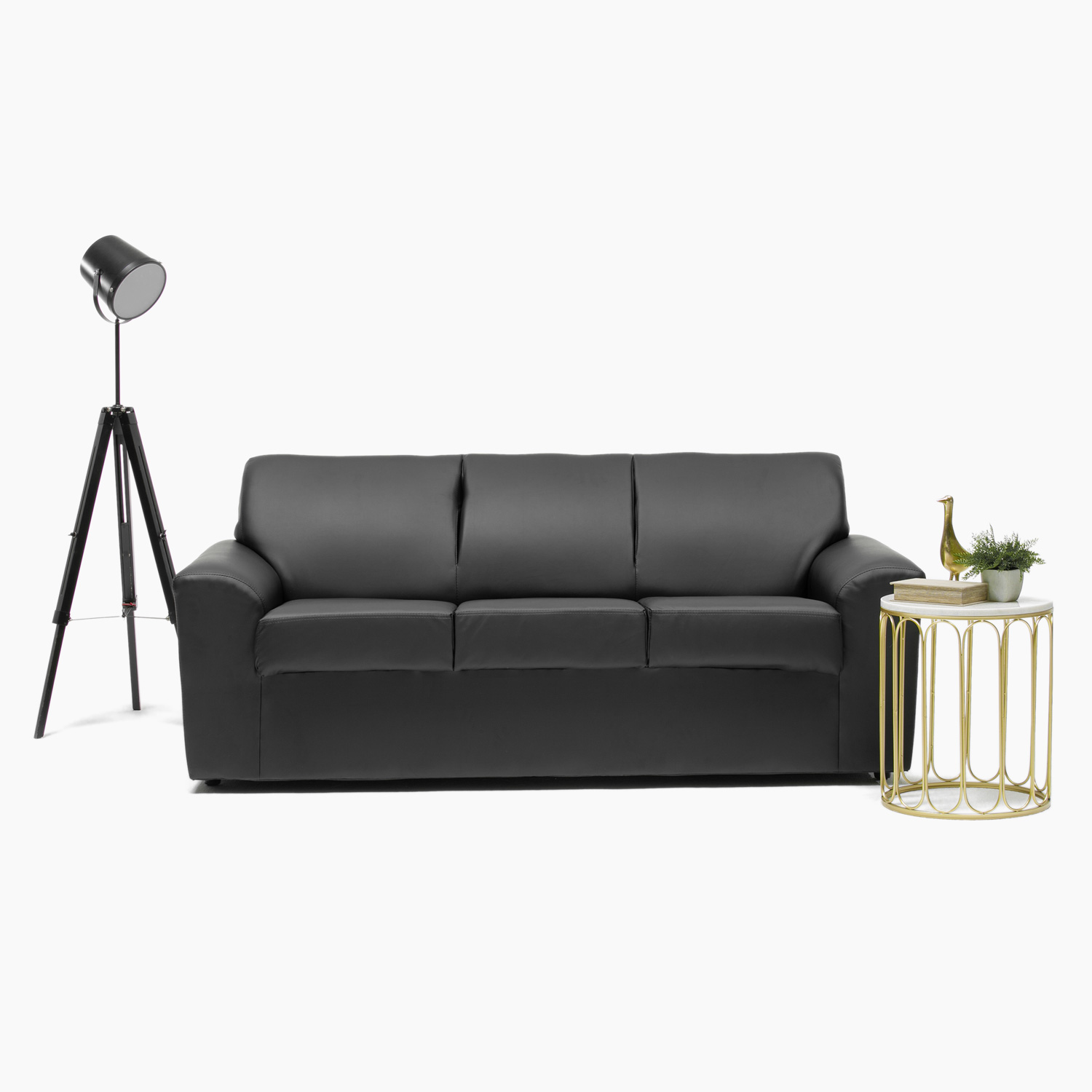 SOFA MILAN 3CPOS NEGRO - 2
