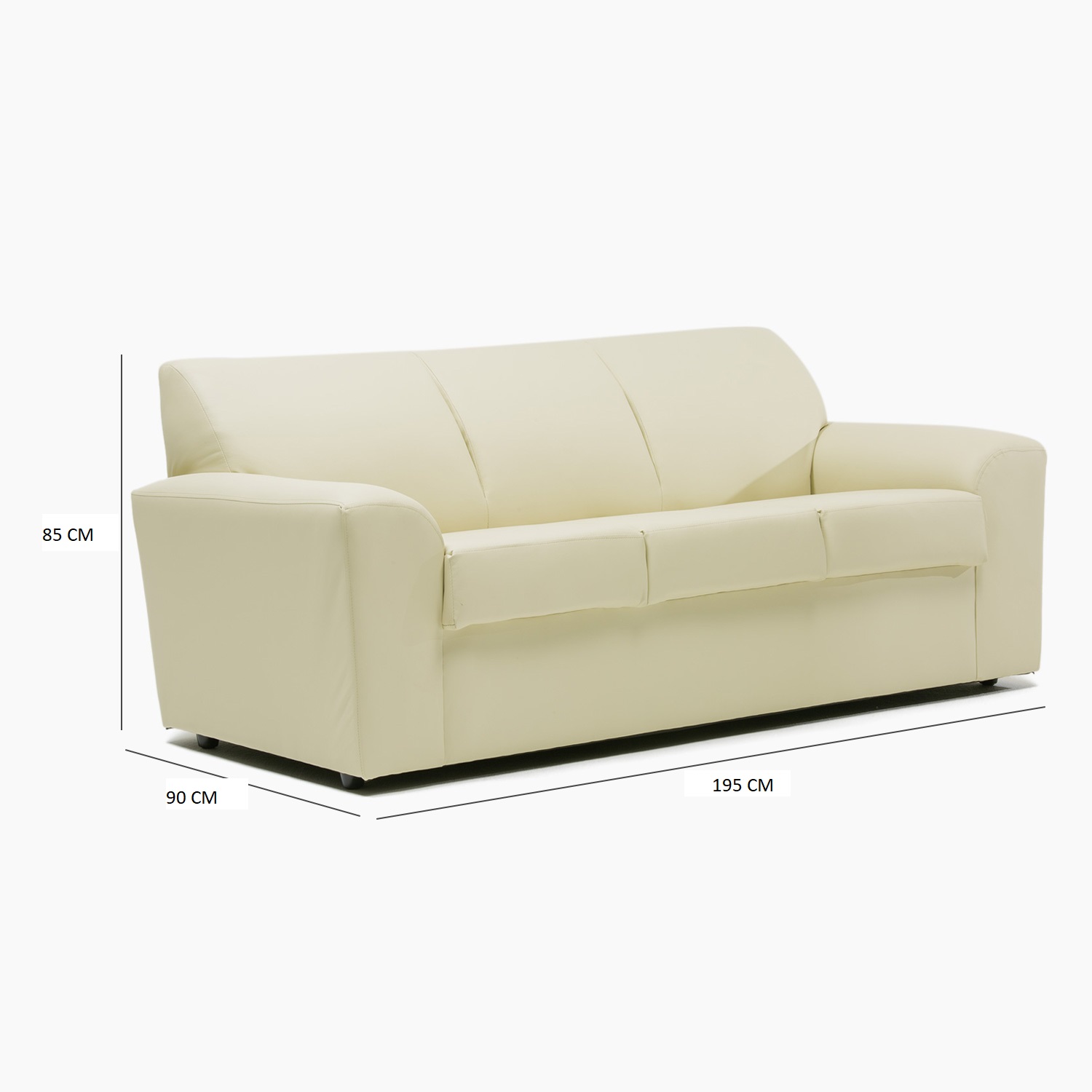 SOFA MILAN 3CPOS BEIGE - 4