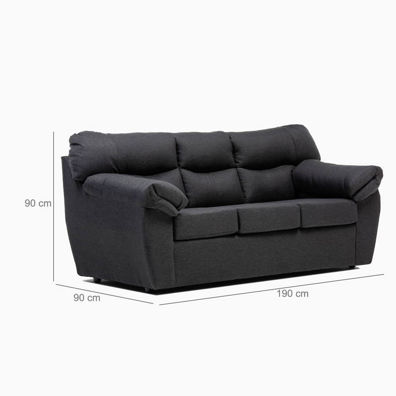 SOFA NEW ZEUS 3CPOS MARENGO - 2