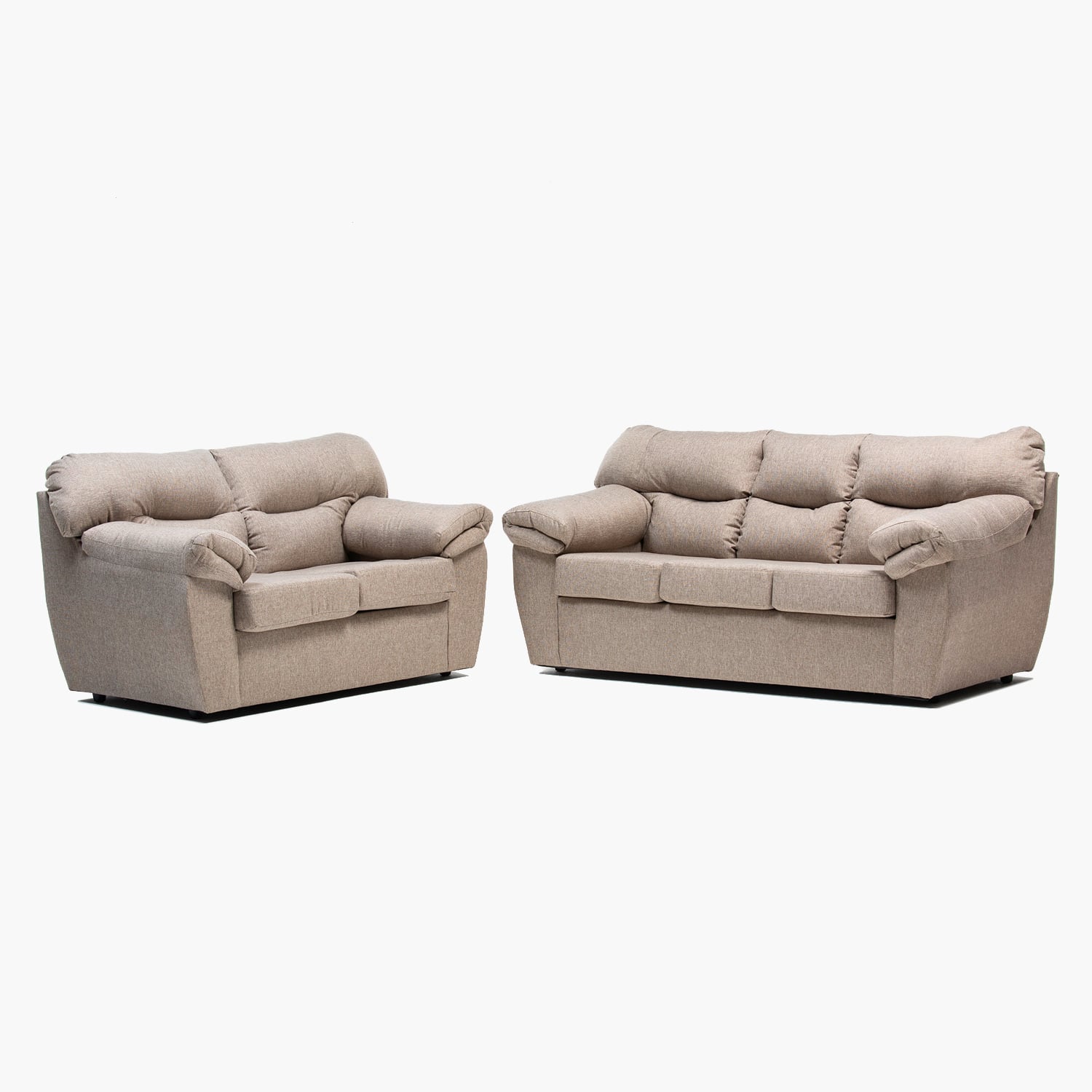 JUEGO LIVING NEW ZEUS 3-2CPOS BEIGE - 1
