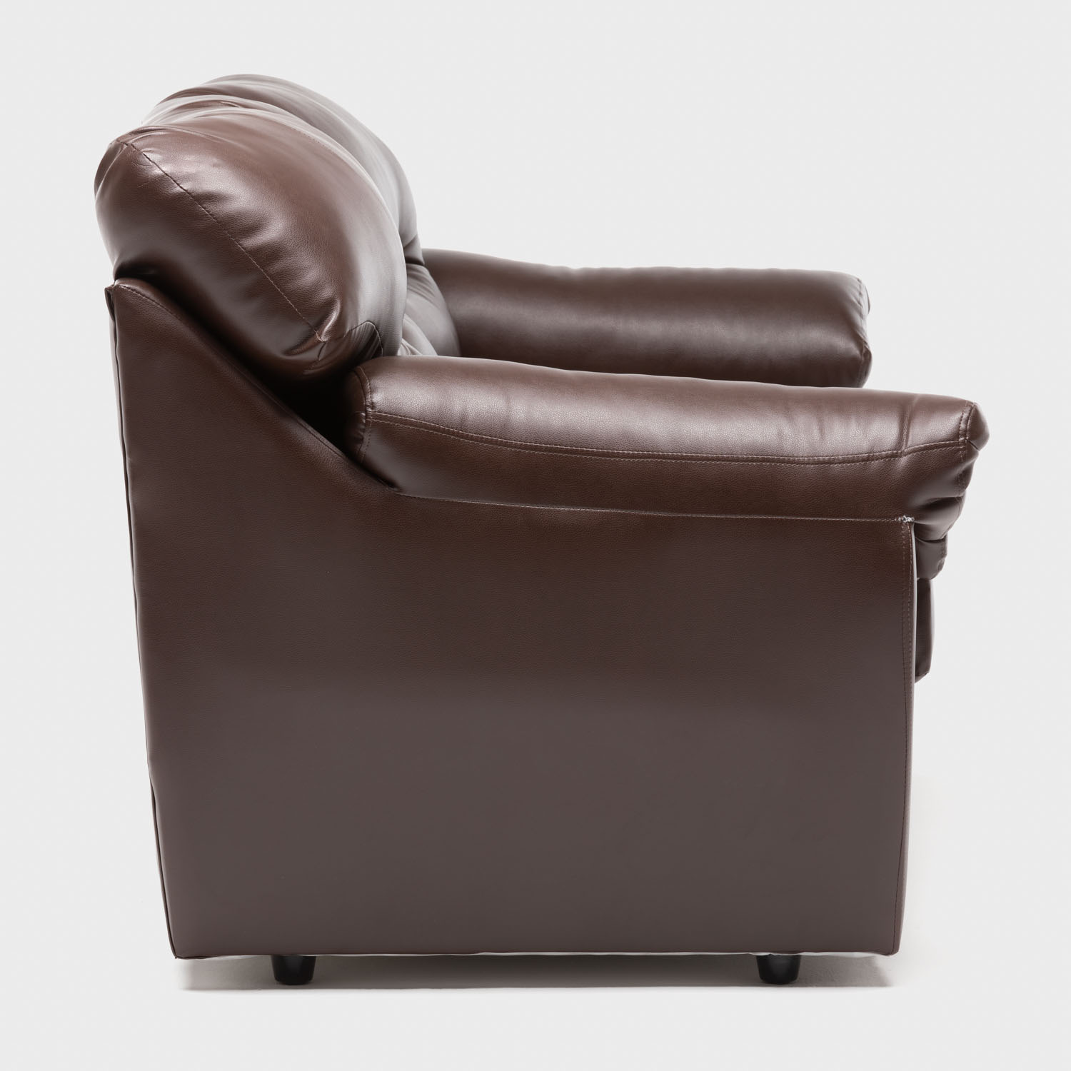 SOFA NEW ZEUS 3CPOS PU CAFÉ - 3