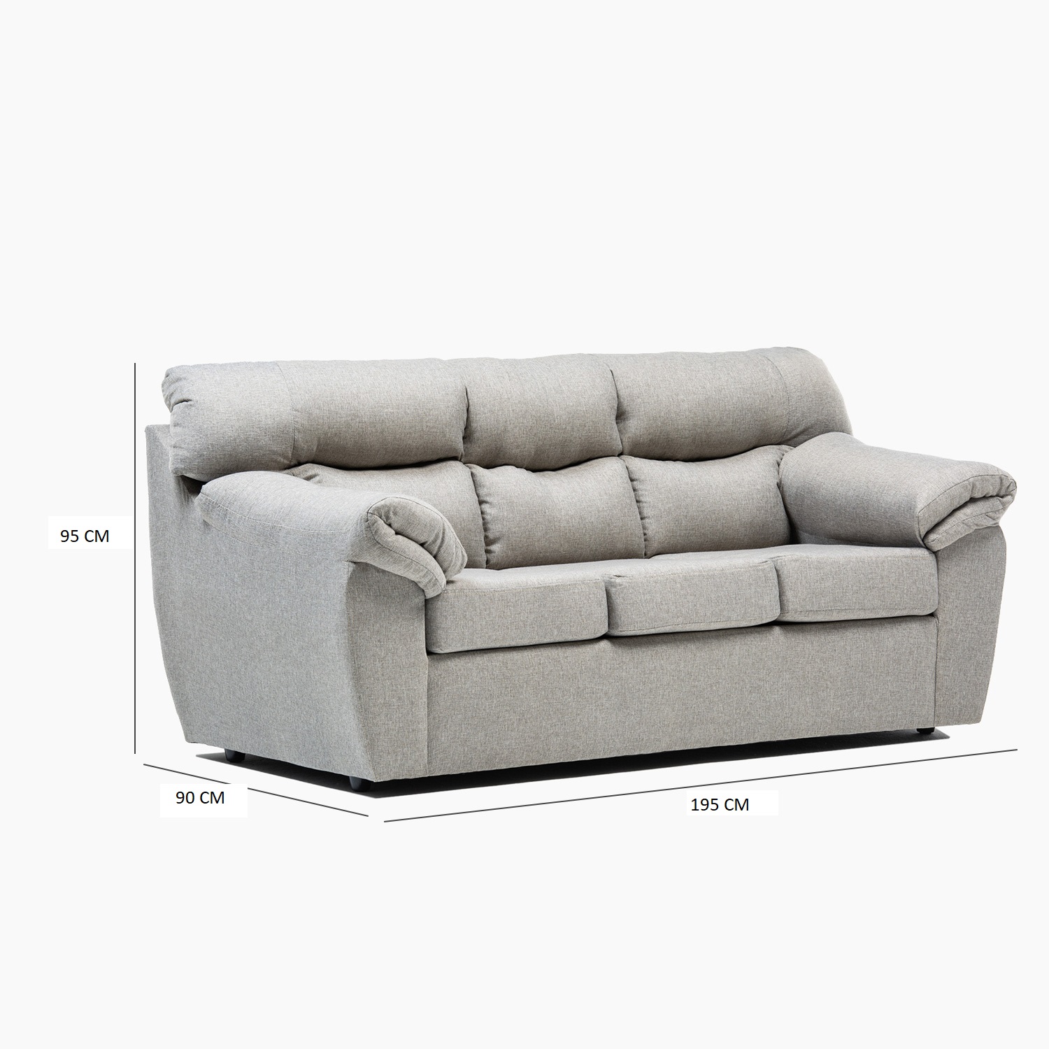 SOFA NEW ZEUS 3-2CPOS CARAMELO - 3
