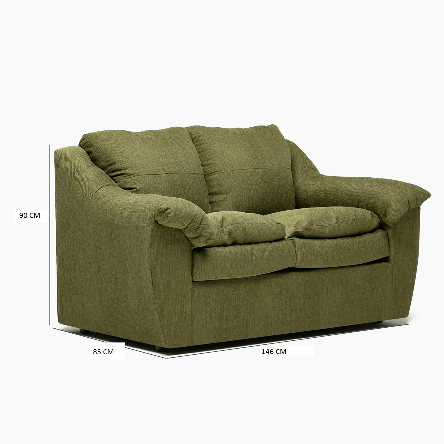 SOFA GALICIA 2CPOS VERDE - 4