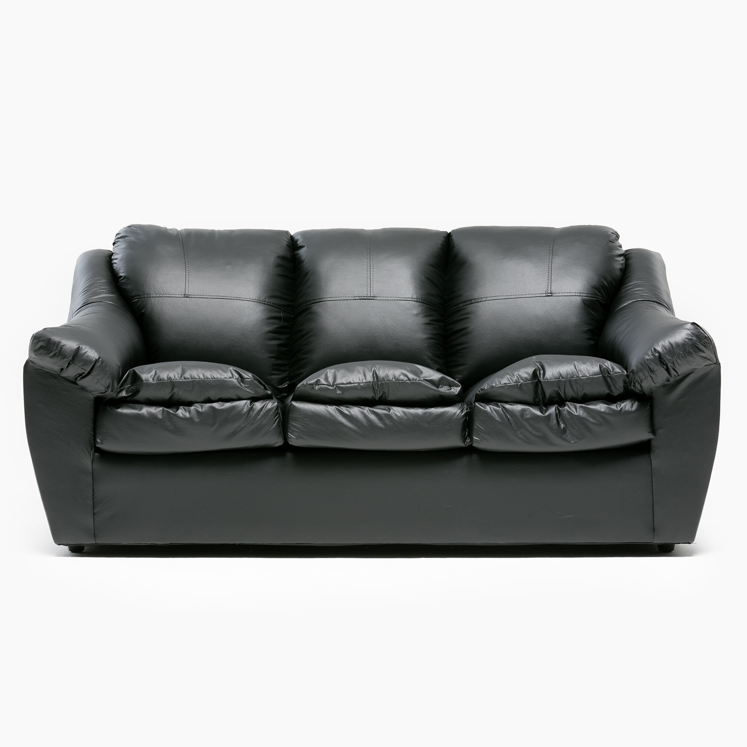 SOFA GALICIA 3CPOS NEGRO - 1