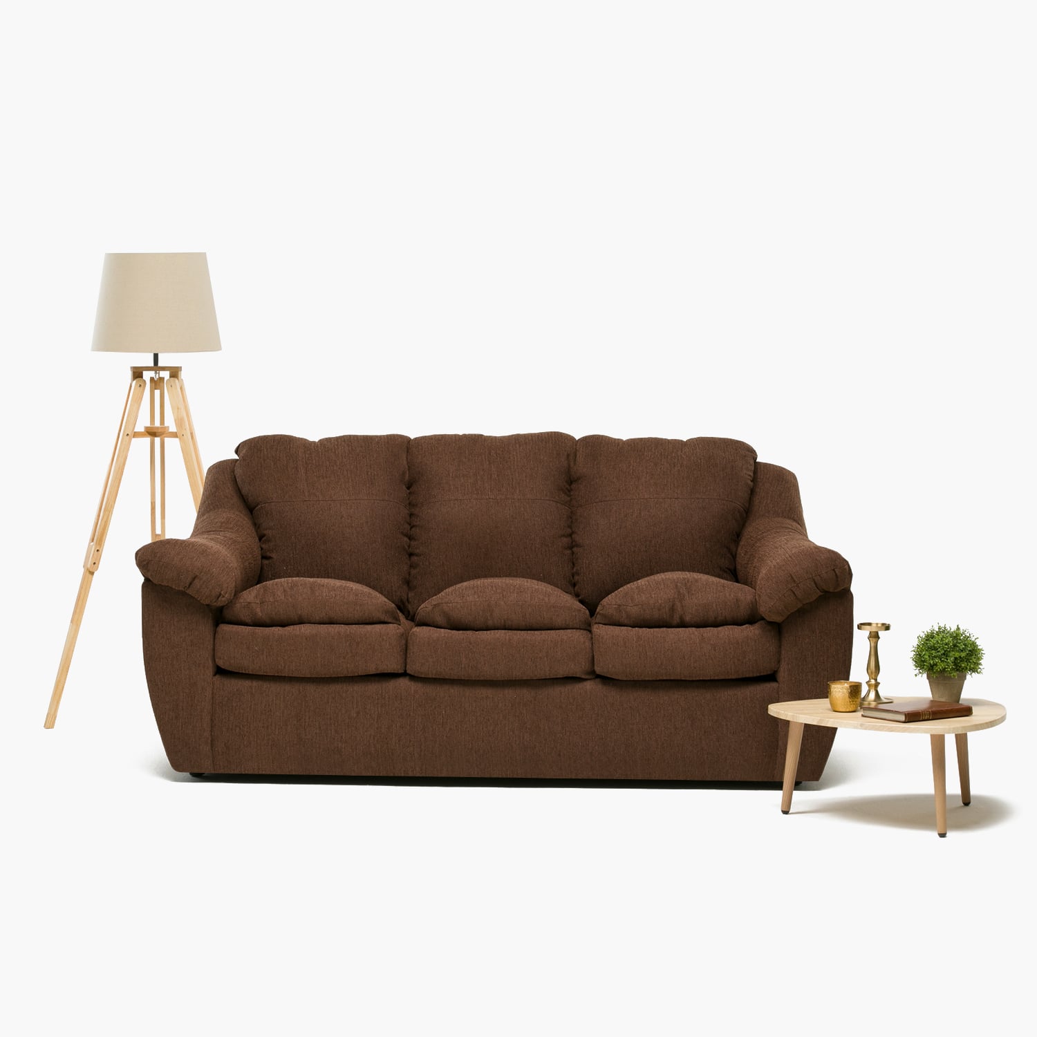 SOFA GALICIA 3CPOS CHOCOLATE - 2