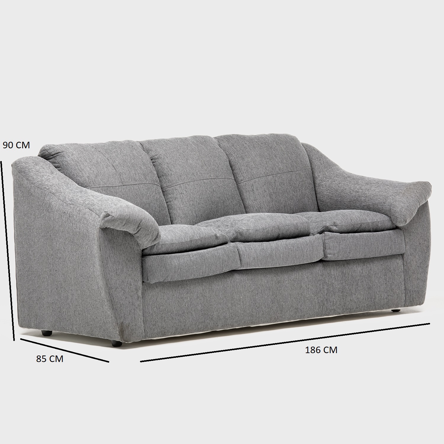 SOFA GALICIA 3CPOS GRIS - 4