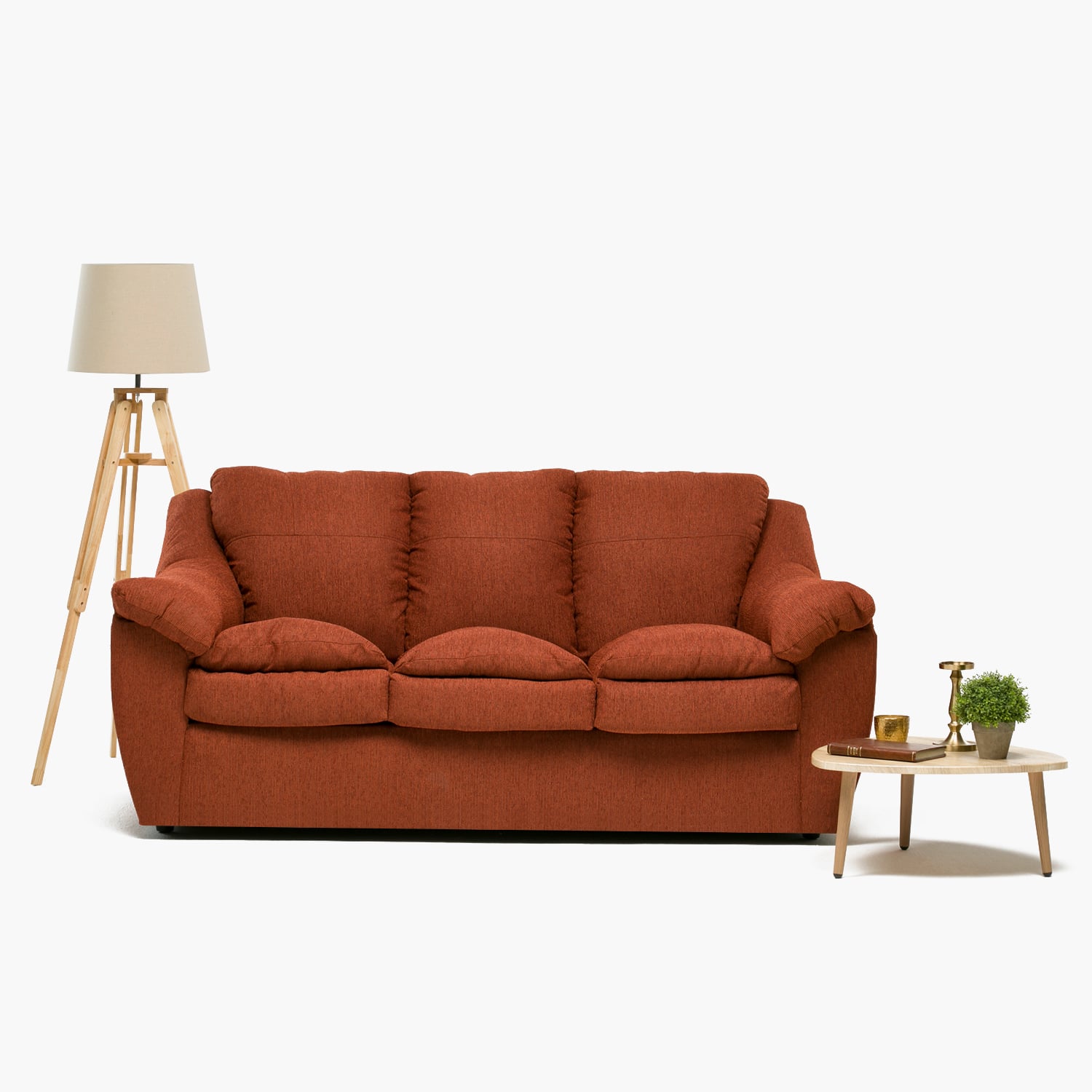 SOFA GALICIA 3CPOS TERRACOTA - 2