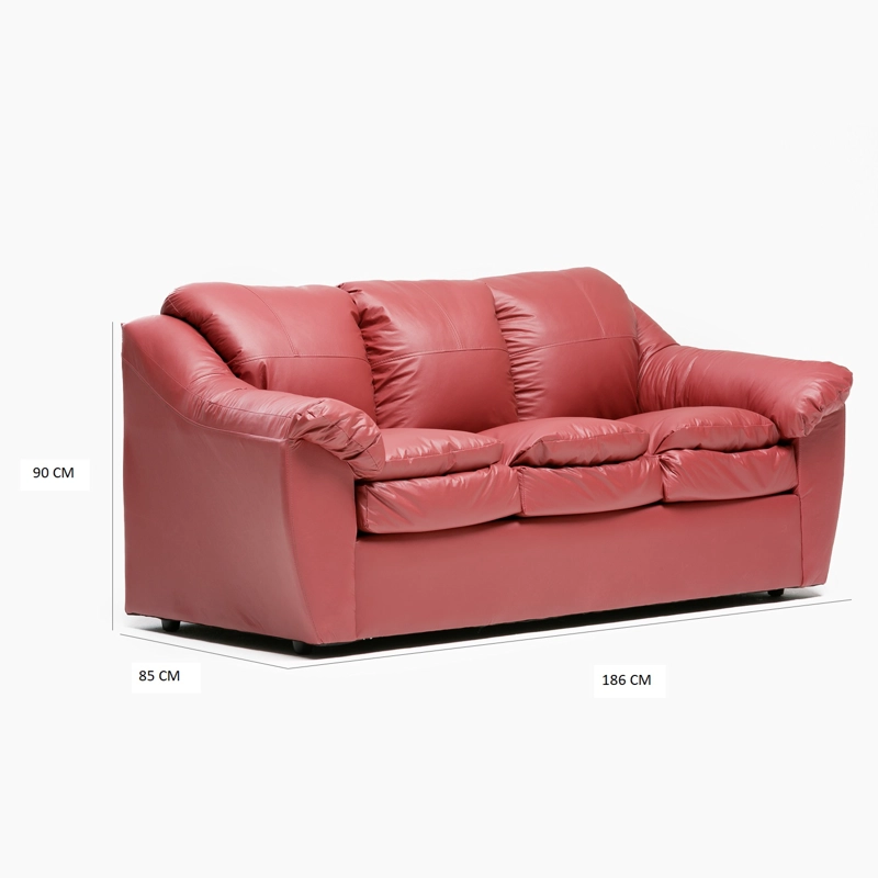 SOFA GALICIA 3CPOS ROJO - 4