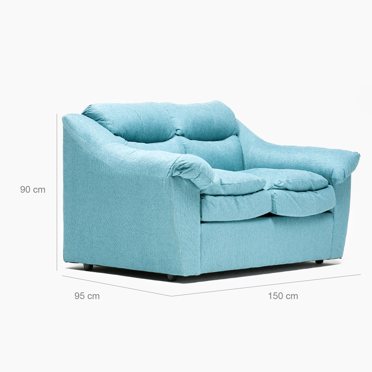 SOFA BALI 2CPOS TURQUEZA - 2