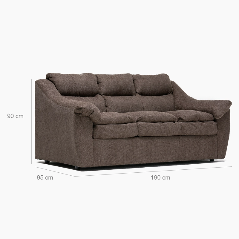 SOFA BALI 3CPOS CHOCOLATE - 2