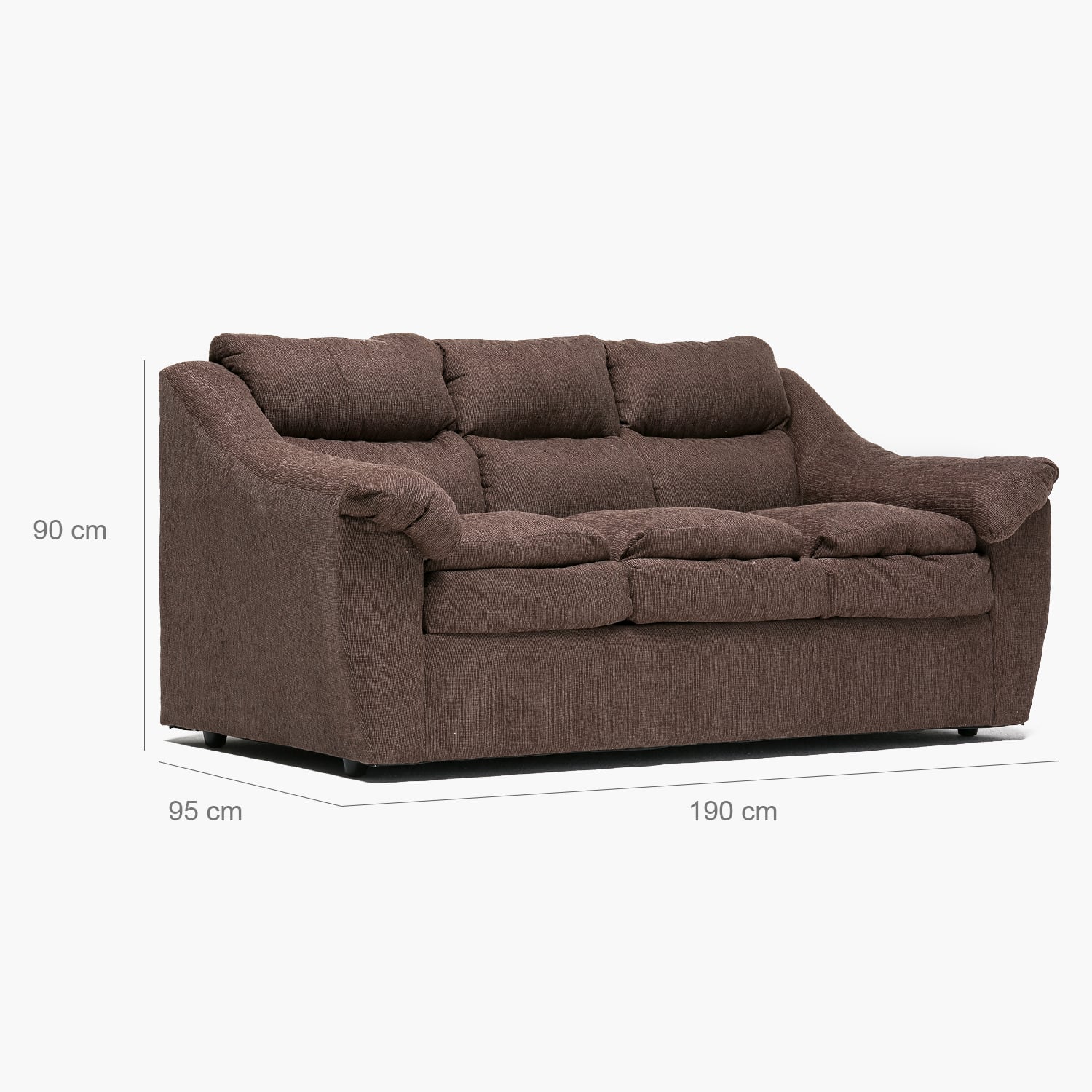 SOFA BALI 3CPOS CHOCOLATE - 2